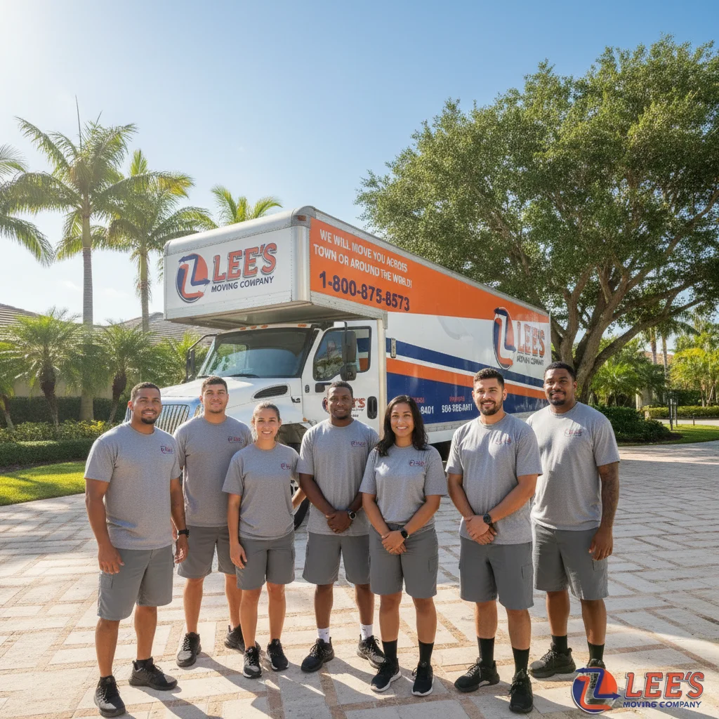 Lee's Moving Company crew